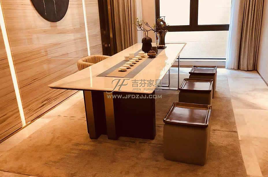 華僑城A4上疊別墅樣板間家具定制